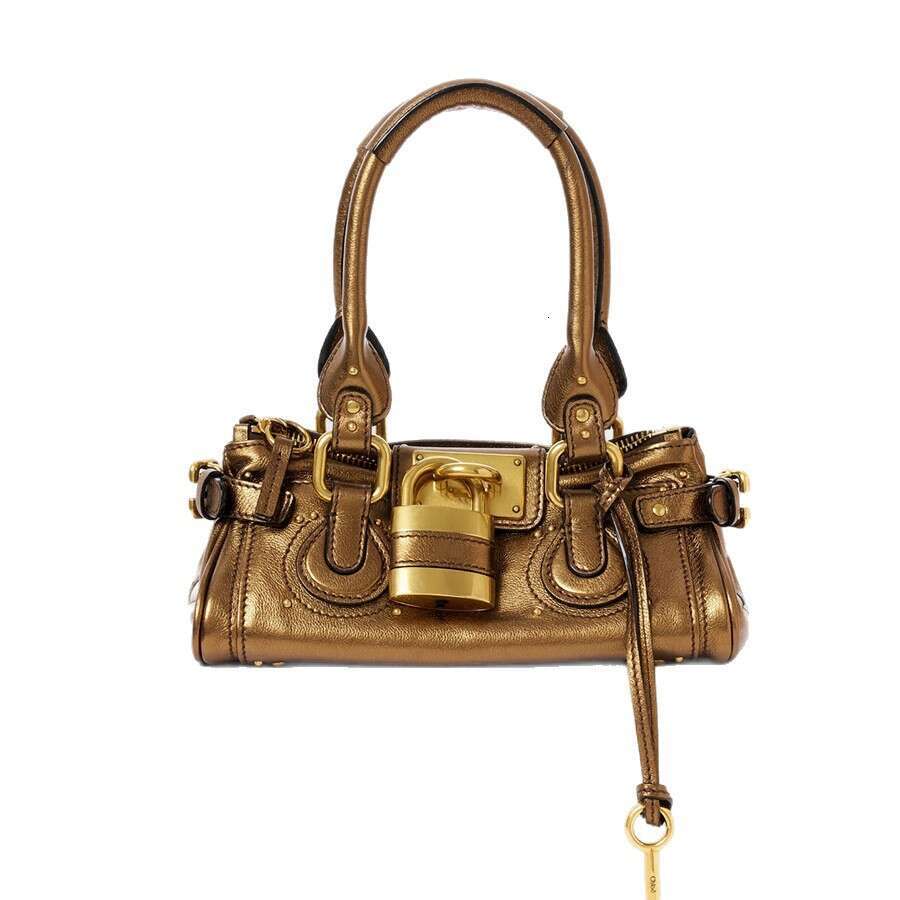 Women 2026 Cross Border New Autumn European And Retro Style Versatile Fashion Lock Rivet Pillow Bag Women S Handbag