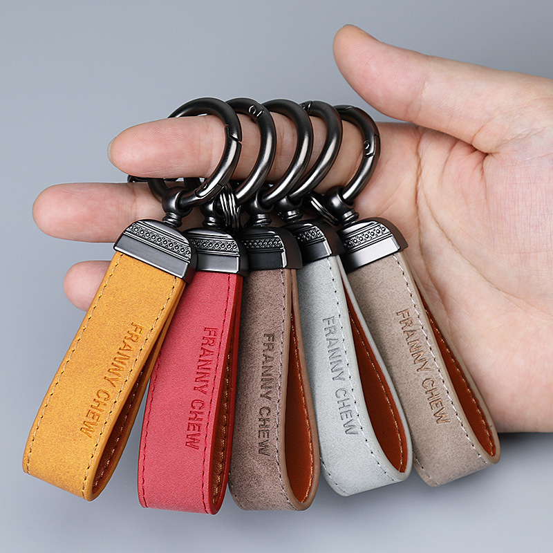 Key chain pendant creative hand rope net red car key chain ring men and women lovers simple pendant 241125