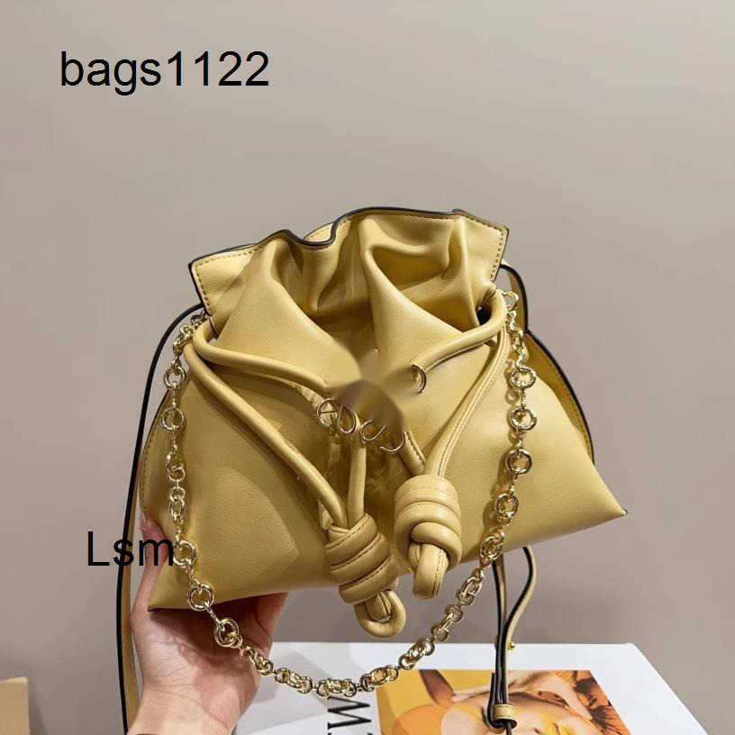 New Arrivals Designer Bag Luxury woman handbag Flamenco Exquisite Lucky Bag 2026 Chain Shoulder Underarm Woven Shoulder Crossbody Bag Handbags LsmLJQF