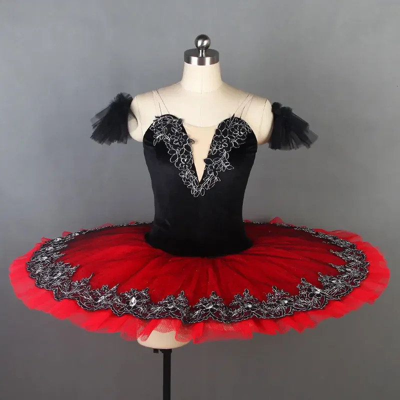 Professional Ballet Tutu Girls Blue Pink Platter Pancake Tutu Ballerina Party Dress Adult Women Child Kids Ballet Dance Costume 260119