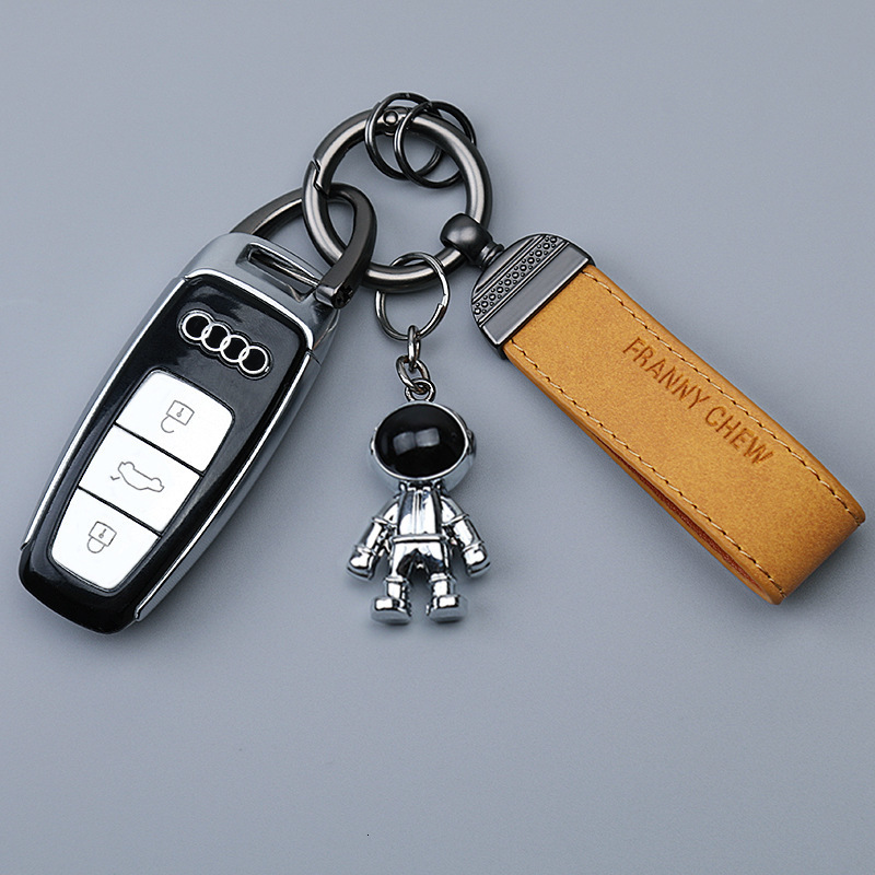 Key chain pendant creative hand rope net red car key chain ring men and women lovers simple pendant 241125