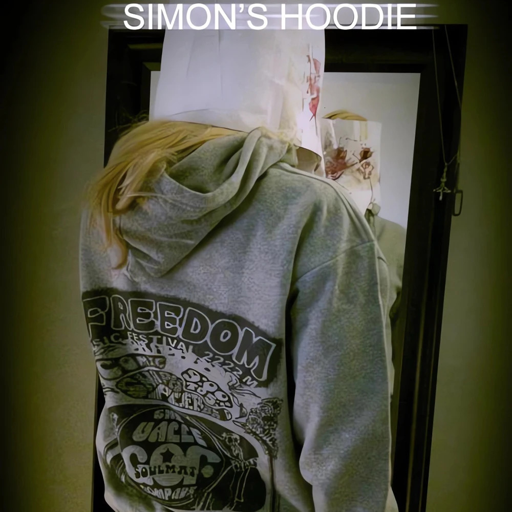 Simon Henriksson Zipped Hoodie Cry Of Fear Simons Hooded Cosplay Sweatshirt Winter Sweater Gamer Gift Trendy Aesthetic Hoodies 260119