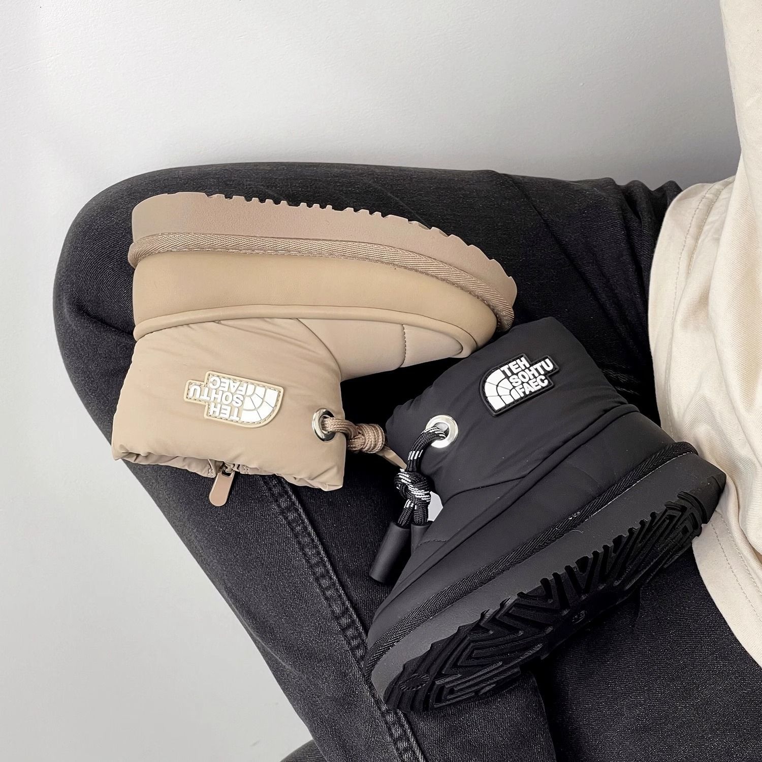 Kids' Snow Boots 2026 New Winter Waterproof Plush Lined Thermal Insulated Winter Warm Shoes For Toddler Boys Girls