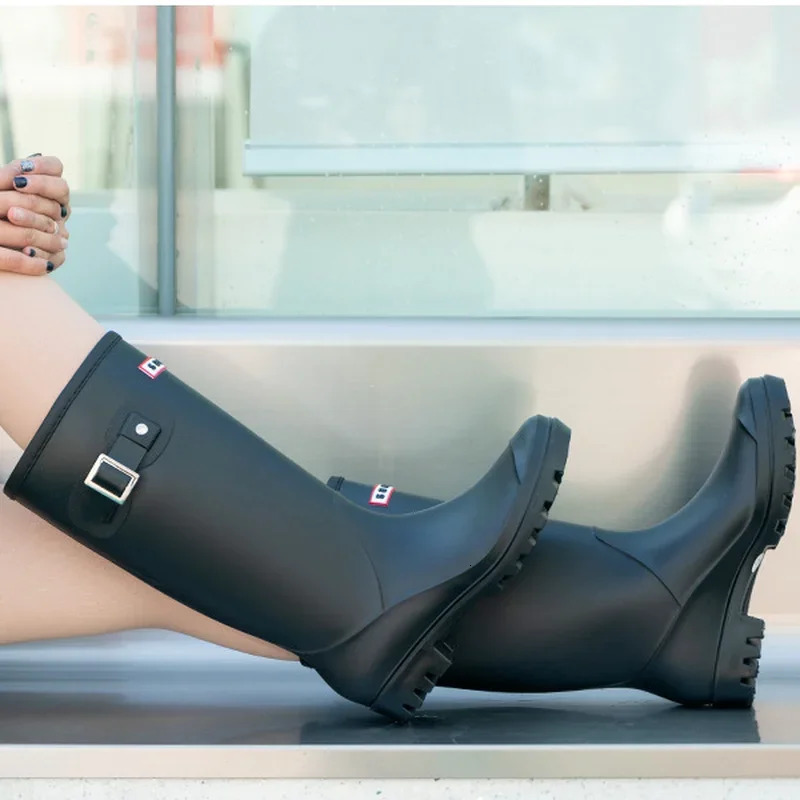 Rain Boots Women Fa… - image