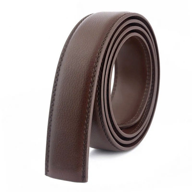 35cm Width Mens Replacement Belts Black Blue Brown Red White Green Orange Leather for Automatic Buckles Men Belt Waist StrapsT251107