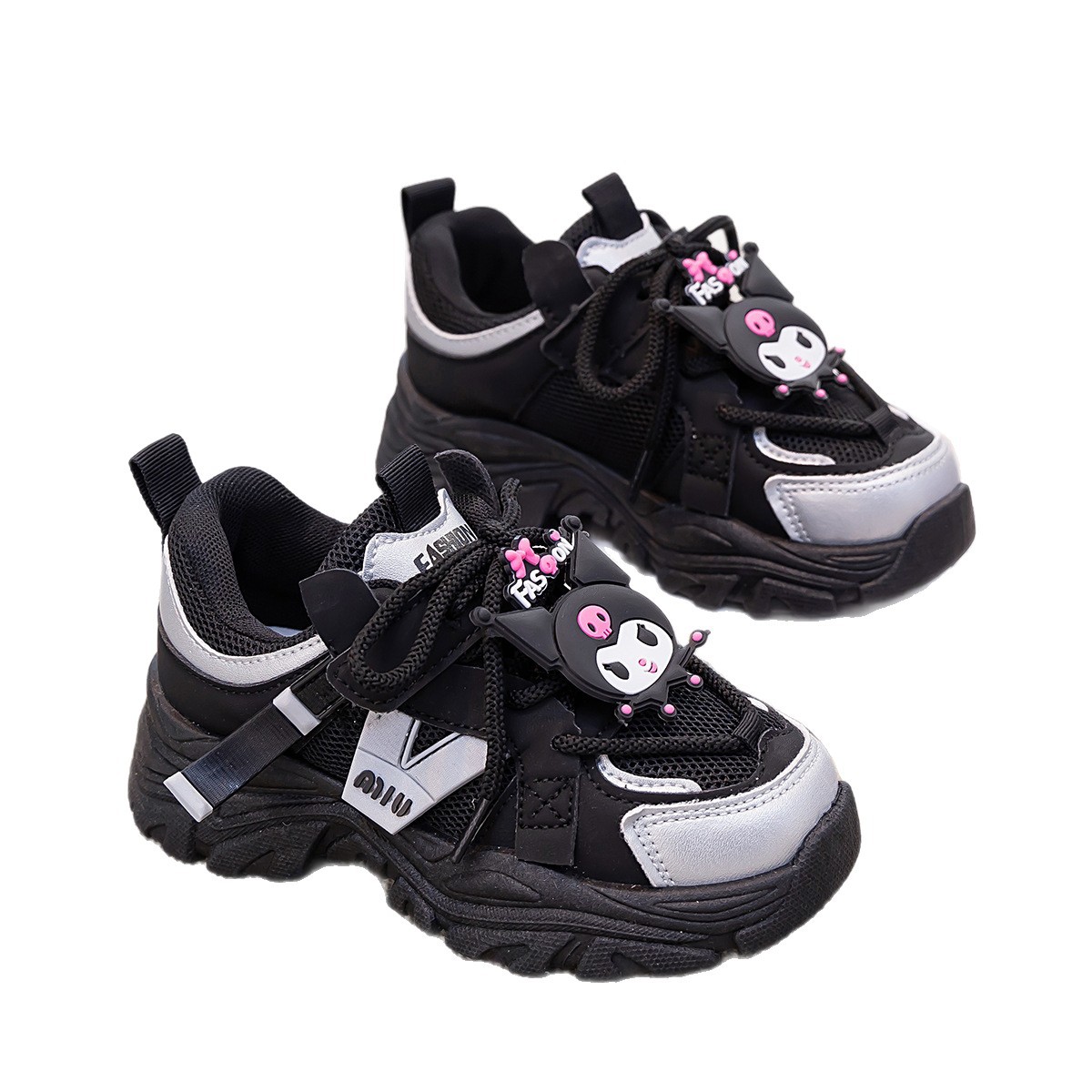 Kids Shoes Spring/Autumn Girls Sneakers Children Casual Shoes Breathable Boys Sports Shoe Fashionable sports shoes (for women) Size 26-37