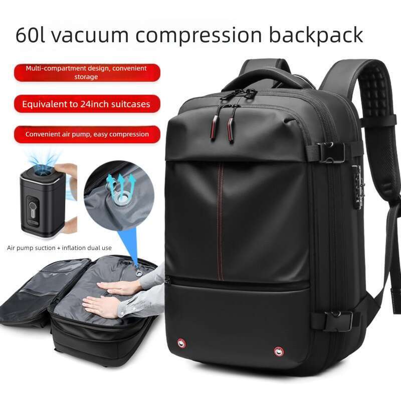 Luxury Shoulder Bags Totes Hobo New Vacuum Compression Men S Double Dry Wet Separation Anti Theft Laptop Bag Business Casual Backpack SENYY