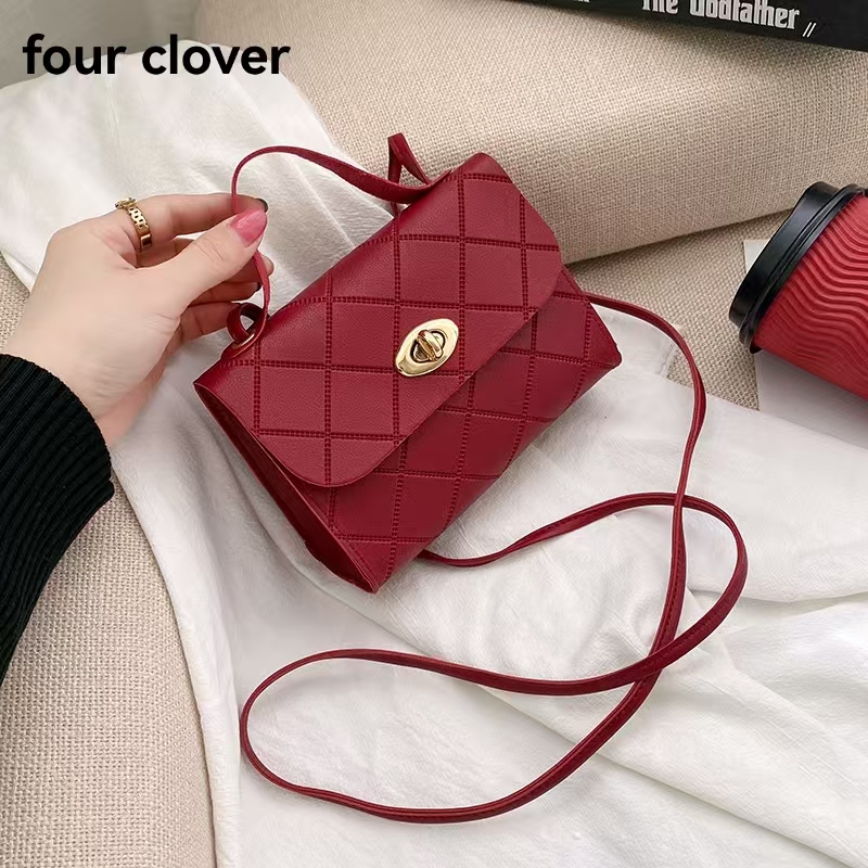 Square Mesh Zipper Small Square Bag Fashionable Versatile Mini Shoulder Bag for Women Factory