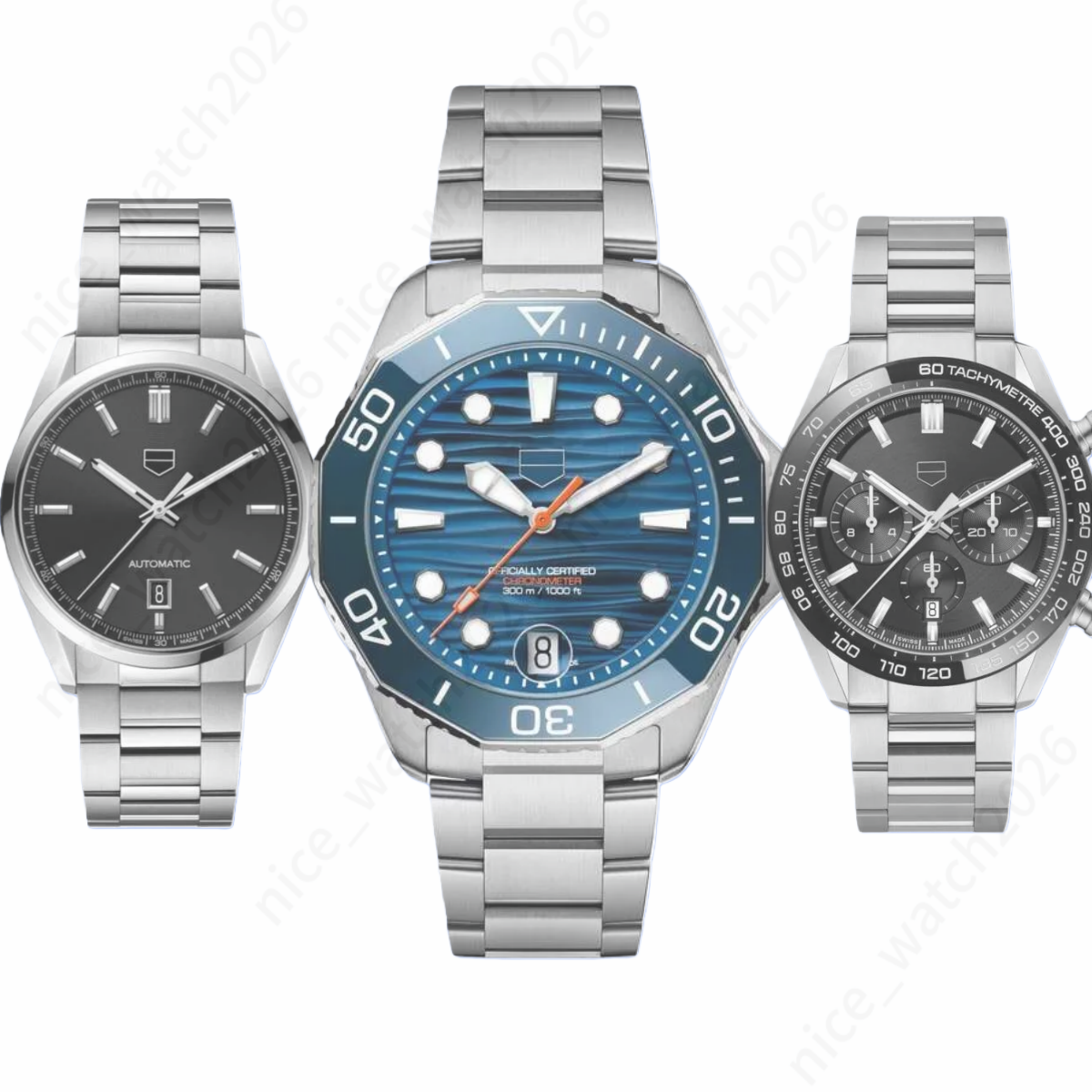 Tagness Heuerers Watch F1 Top Quality Designer Tagheuerer Watch Woman Watchlady Superclone Automation/Quartz Mechanical Automatic Fashion Luxury Watch 3B1