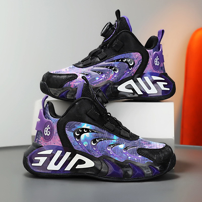 kids basketball shoes Children Shoes Boy Sneaker Flexible Trainer School Running Boy Sports Shoes Anti Slip Tennis Sneaker for Kids