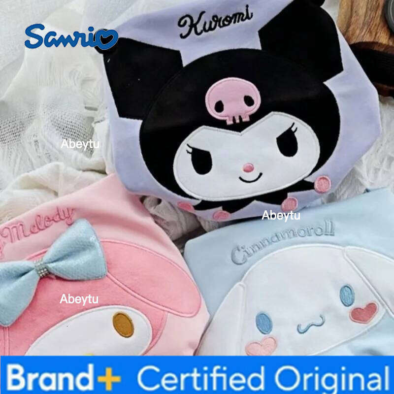 Sanrio Kulomi Children's T-shirt My melody cartoon cute print versatile summer cotton breathable short sleeve top wholesale H260120