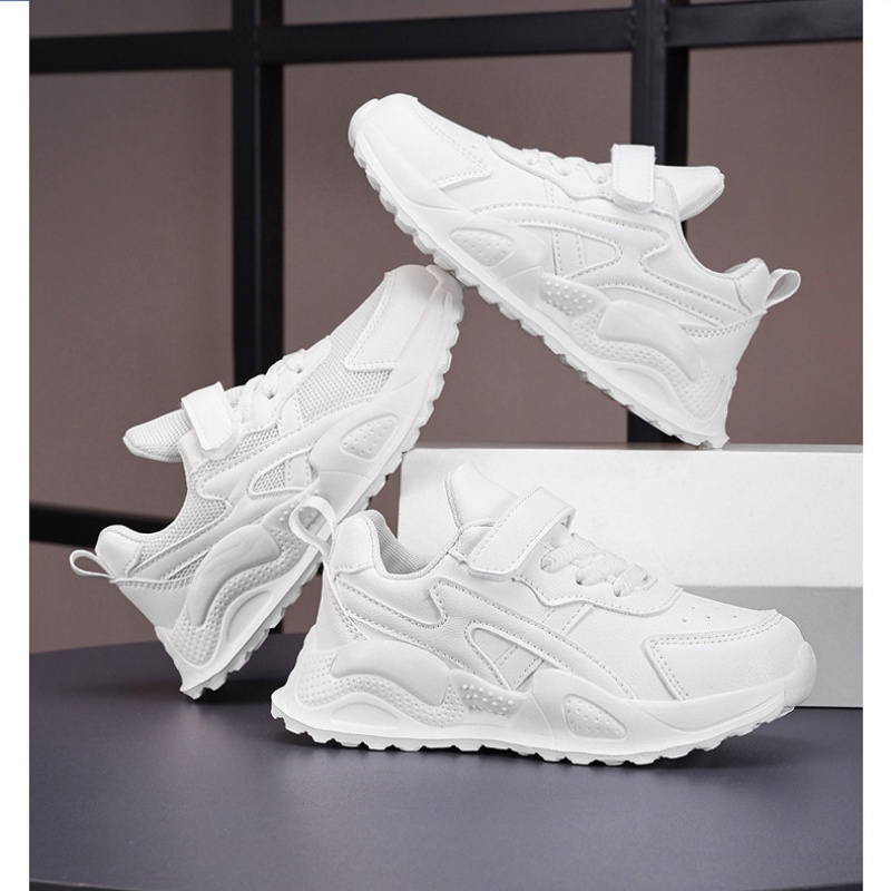 Girls Shoes Autumn Boys White Shoe Casual Running kids Anti-Slip Soft Sole Sneakers Children Tennis School Outdoor Sports Shoes