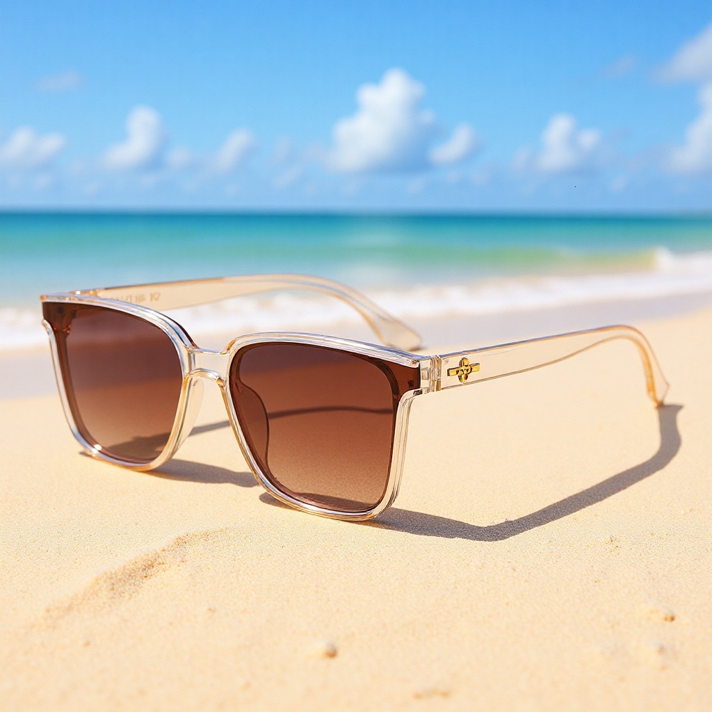 Luxury Brand Designer Sunglasses New Large Frame Sunglasses Fashion Square Frame Commuter Sunglasses For Women Big Face Slimming UV Protection Sunshad