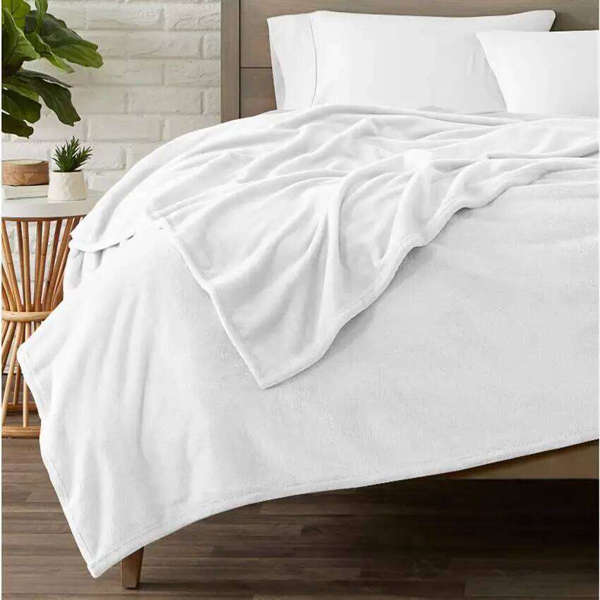 1pc Vintage Throw Blanket Soft Flannel All-Season Couch Bedspread Yellow Black Floral pattern - Lightweight & Machi W260120