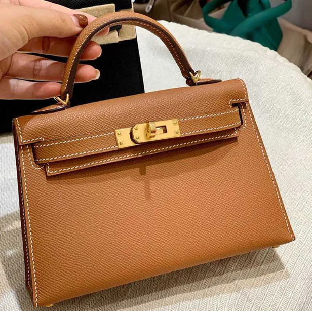 Luxury bag Second Generation mini 19cm Designer Epsom Handbag Woman Genuine Leather gold Black Crossbody Shoulder Female Purse Lady Tote Bag