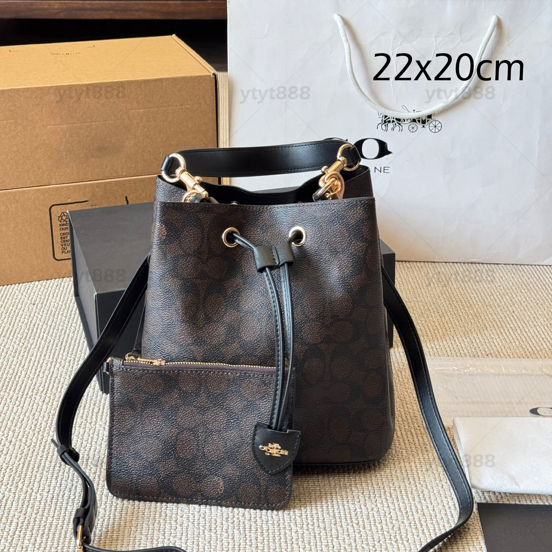 10a rowan bag designer bag for women rowan satchel bag shoulder bag luxury crossbody bag bucket bag tote bag black brown black print vintage bag top quality