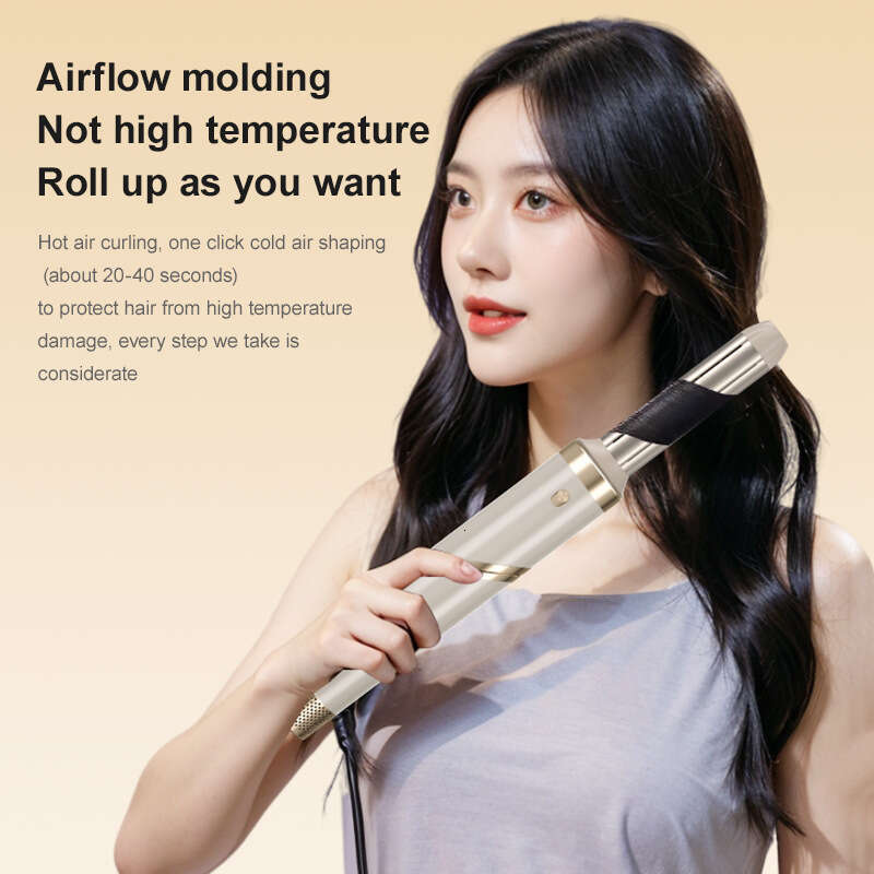 Famous Brand Cross Border New High Speed In Hot Air Comb Straightening And Dual Use Curling Iron Foldable Hair Dryer Wholesale CKS