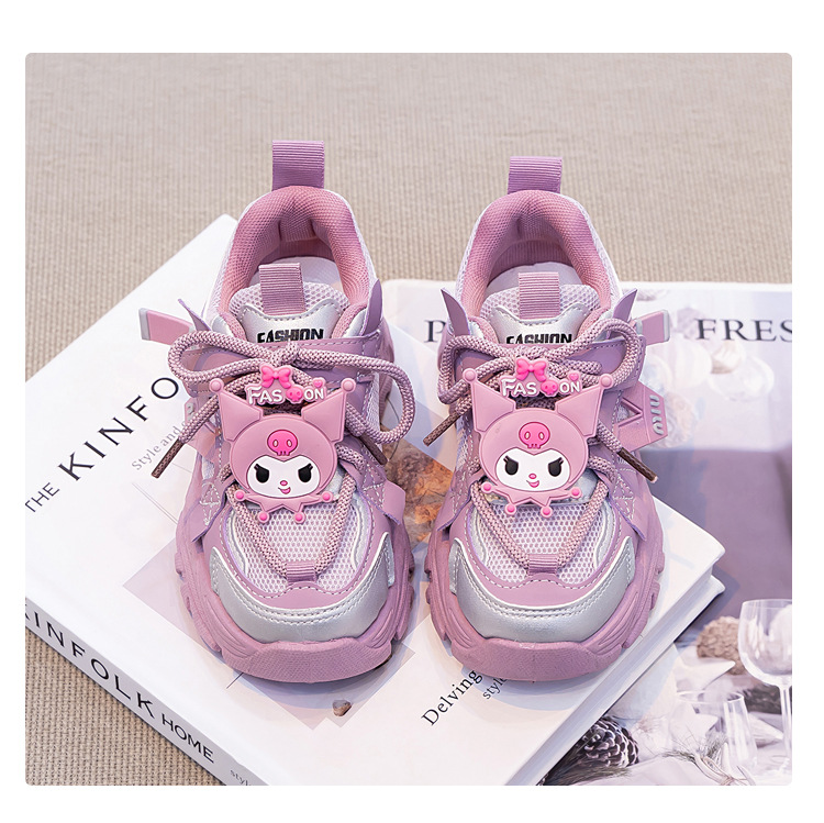 Kids Shoes Spring/Autumn Girls Sneakers Children Casual Shoes Breathable Boys Sports Shoe Fashionable sports shoes (for women) Size 26-37