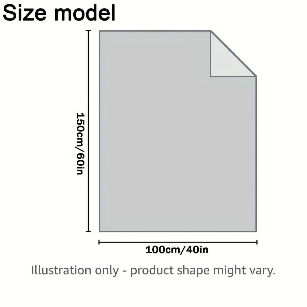 Faux Rabbit Fur Blanket, Plush Bubble Texture, All-Season Cozy Bedspread for Bed & Sofa, 40"x60", Beige. W260120