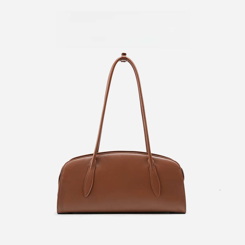 Totebag Shoulder ROSE NOIRE Parisa Wang 2025 Autumn Winter New Cowhide Baguette Sausage Celebrity Same Style Gabrielle Series Bag