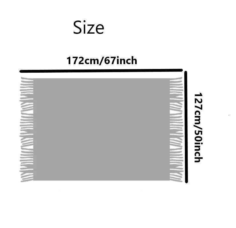 Nordic Retro Knitted Bed End Decoration Cover Light Luxury Nap Throw Blanket Bedspread Warm Shawl Soft Cozy Sofa cover W260120