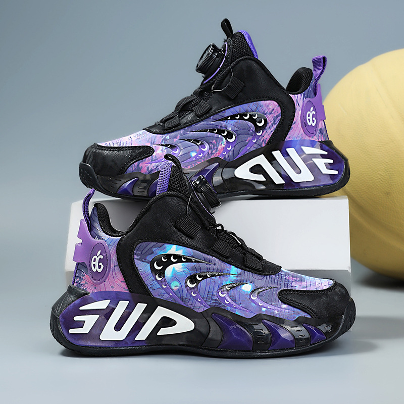 kids basketball shoes Children Shoes Boy Sneaker Flexible Trainer School Running Boy Sports Shoes Anti Slip Tennis Sneaker for Kids