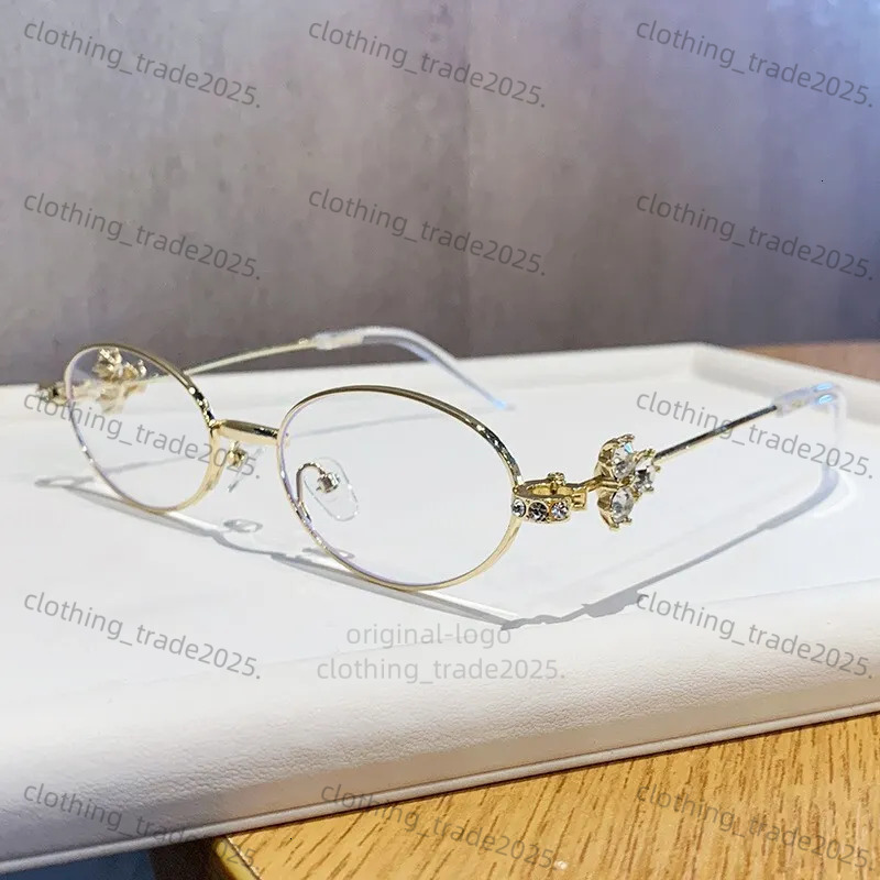 Designer gentle monter Sunglasses New fashion Glasses Same Style Frame Jewelry Series Myopia Can Be Matched with Degree Antiblue Light sunglasses 6db