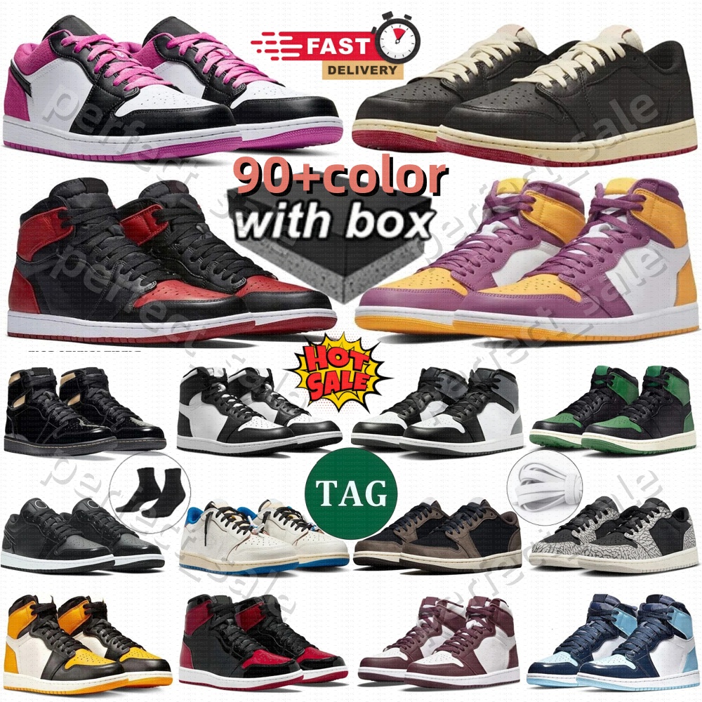 Designer shoes 26 low designer trainers Casual shoes travis unc Black Phantom Mocha Voodoo Yellow Red Toe sports travi 1s sneakers travisscot shoe 1 With box men women