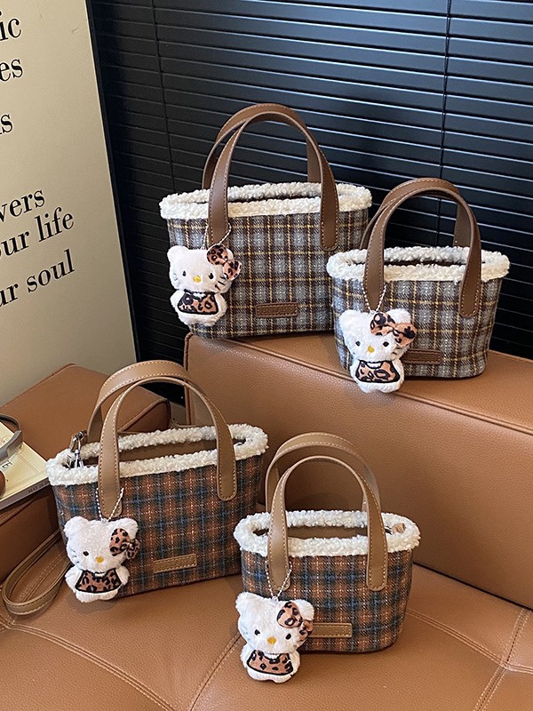 Vintage Plaid Plush… - image