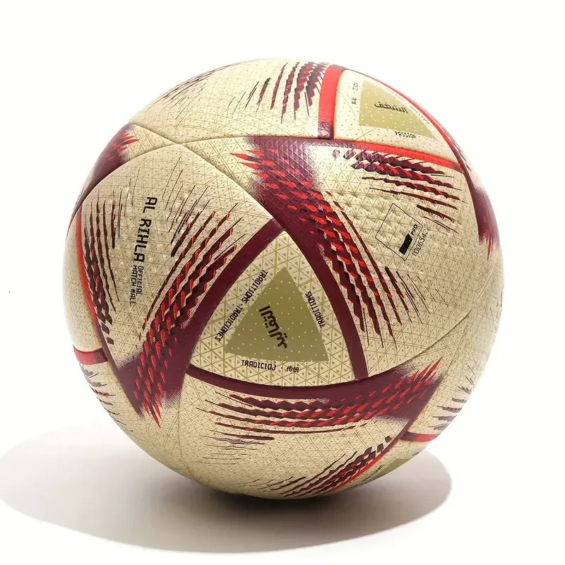 High Quality Soccer Balls Official Size 5 PU Material Seamless Goal Team Outdoor Match Game Football Training Ballon De Foot260114