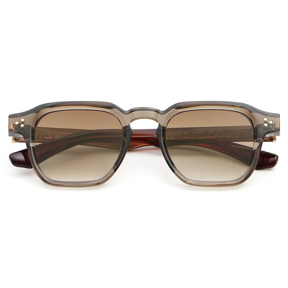 Peekaboo irregular sunglasses for women black brown retro style square sun glasses for men uv400 summer accessories 2025 260113