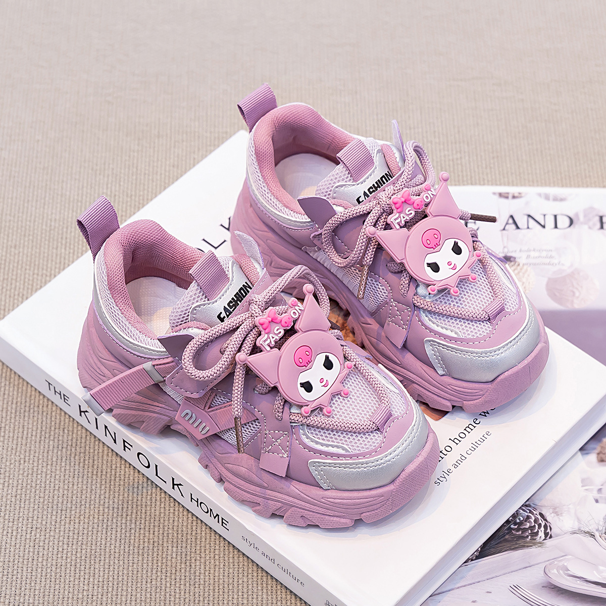 Kids Shoes Spring/Autumn Girls Sneakers Children Casual Shoes Breathable Boys Sports Shoe Fashionable sports shoes (for women) Size 26-37