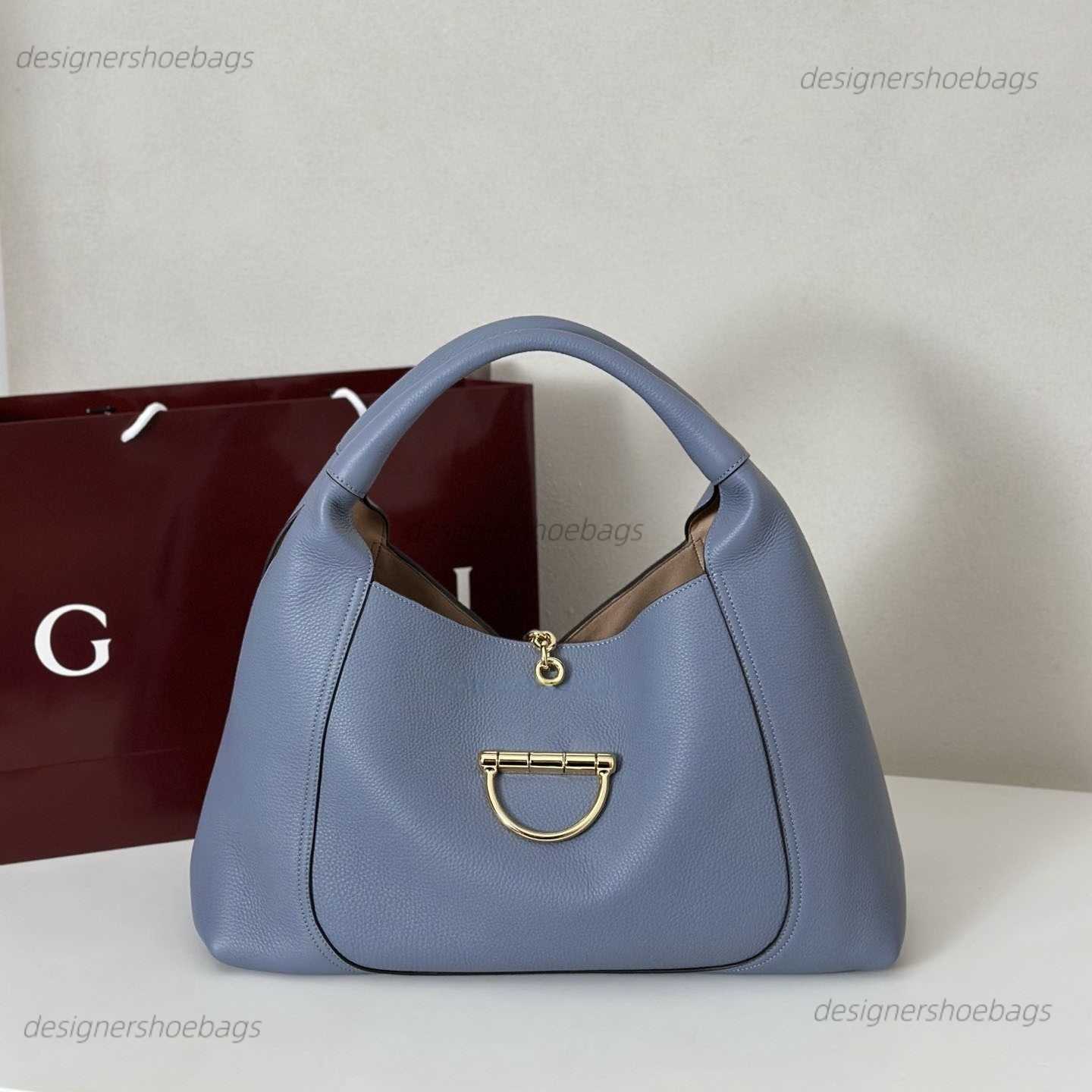 Shoulder Bags Shoulder Bags designer 10A Hot luxury Large Capacity Softbit High-quality genuine leather Zipper style Shopping vintage color Striped Ribbon Bag 04