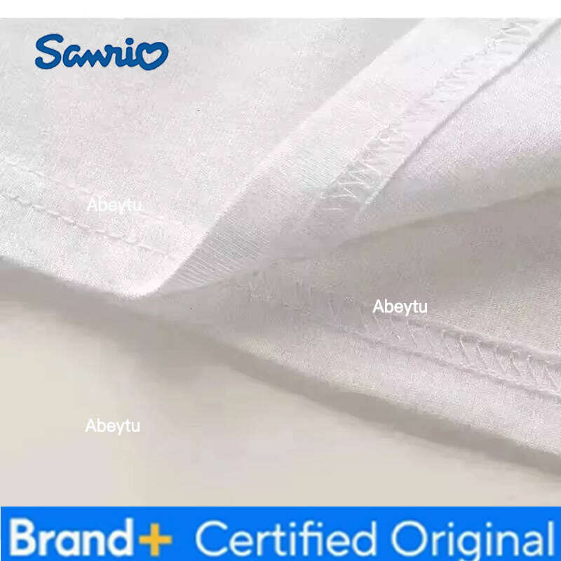 Sanrio MINISO Kitty Cute and Fresh Campus Girl Loose Breathable Quick Drying Top H260120