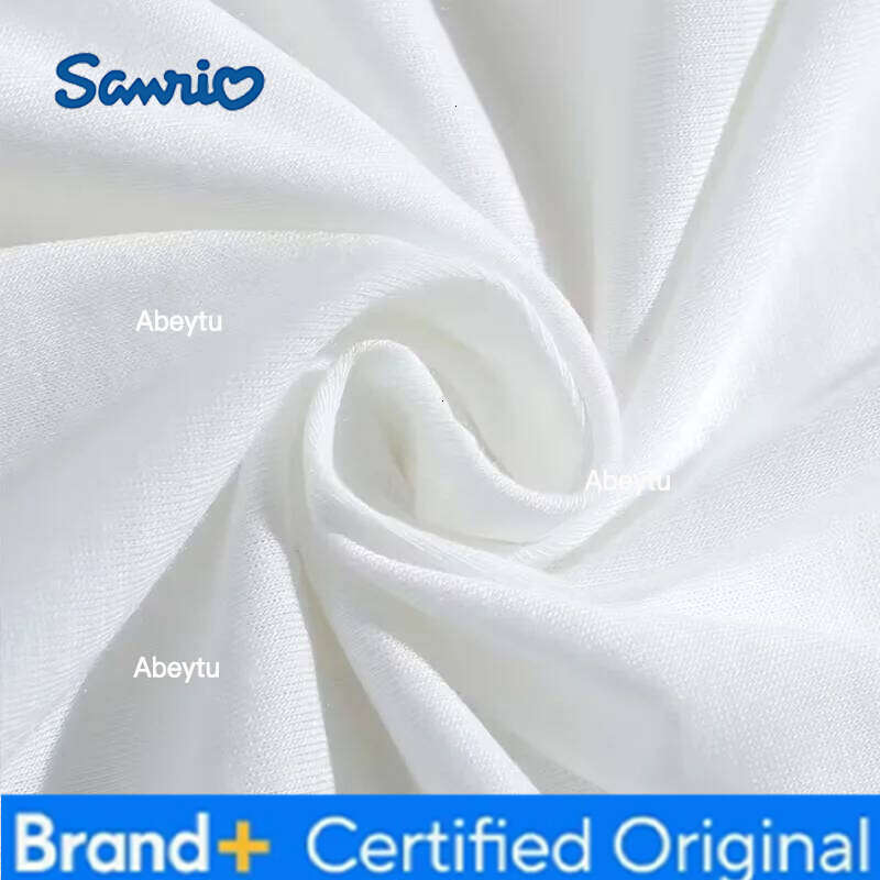 Sanrio Summer girls Short sleeved Cinnamoroll T-shirt Sweet Cute Cinnamon Dog Pattern Girls O Neck Daily Outdoor Activities H260120