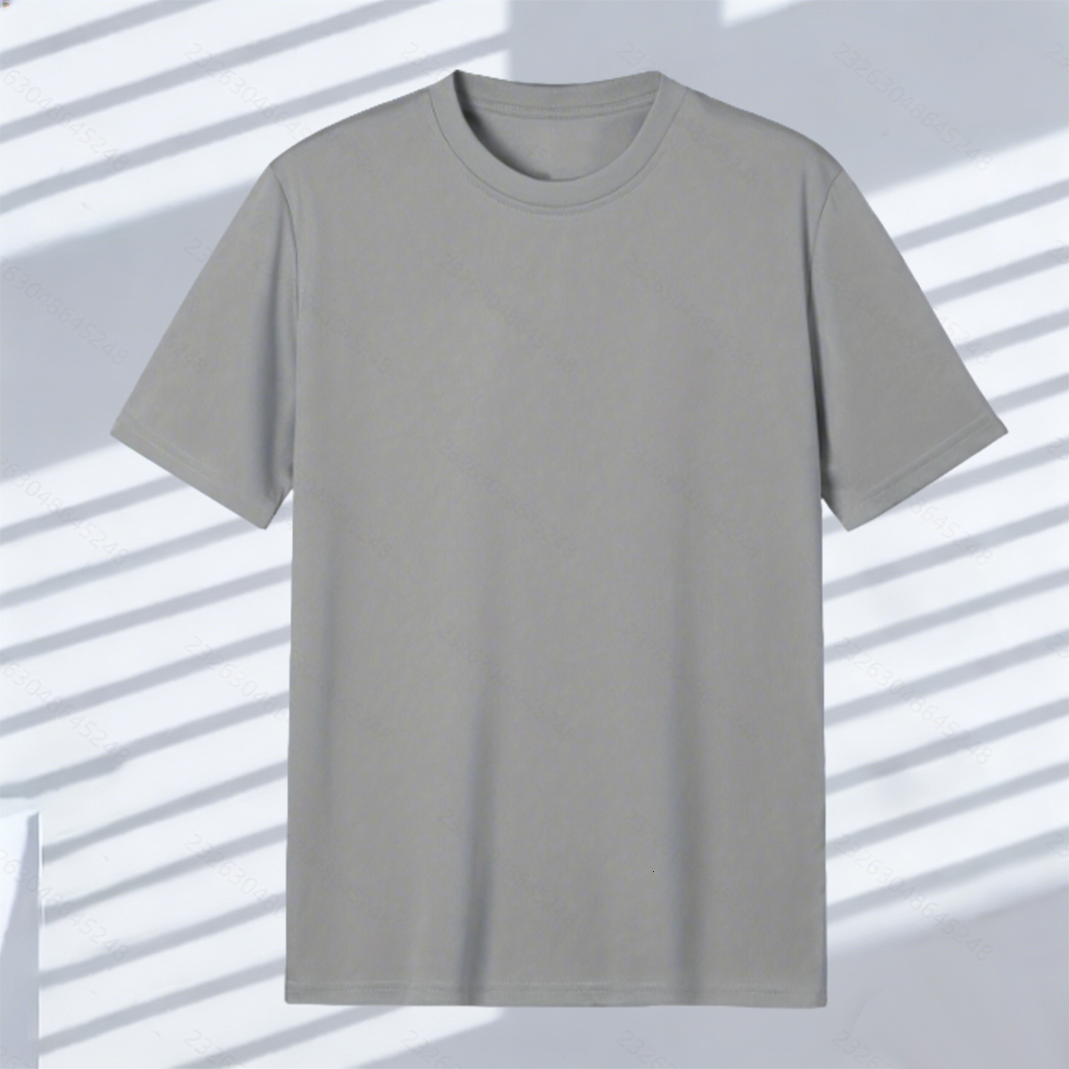 Men's 100% Cotton Solid Color T-shirts | Basic Crew Neck Tees for Daily Wear