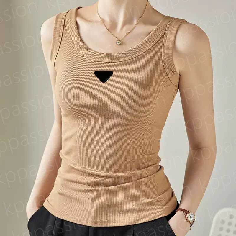 Womens TShirt Designer Tshirt Womens Tanks Vest Women Tee Top Luxury Vest Sleeveless Camis Pure Cotton Shirts Fashion Sexy Knits Tees