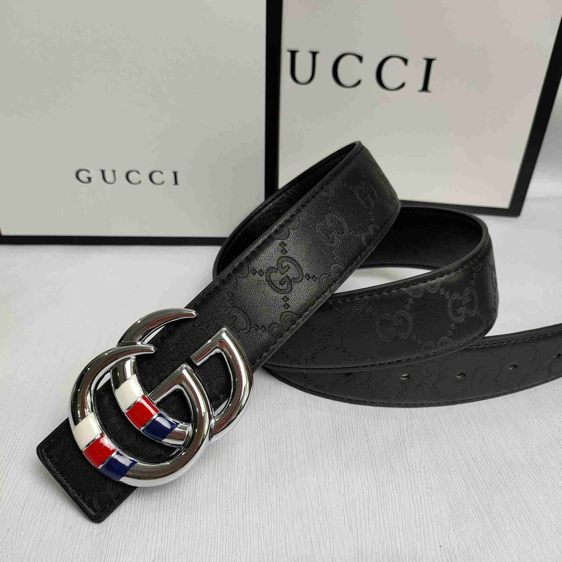 designer belts for Men Women Double sided leather guccis guccibelt guccii ggbelt gg belt Golden Buckle width Classic simplicity EUR2