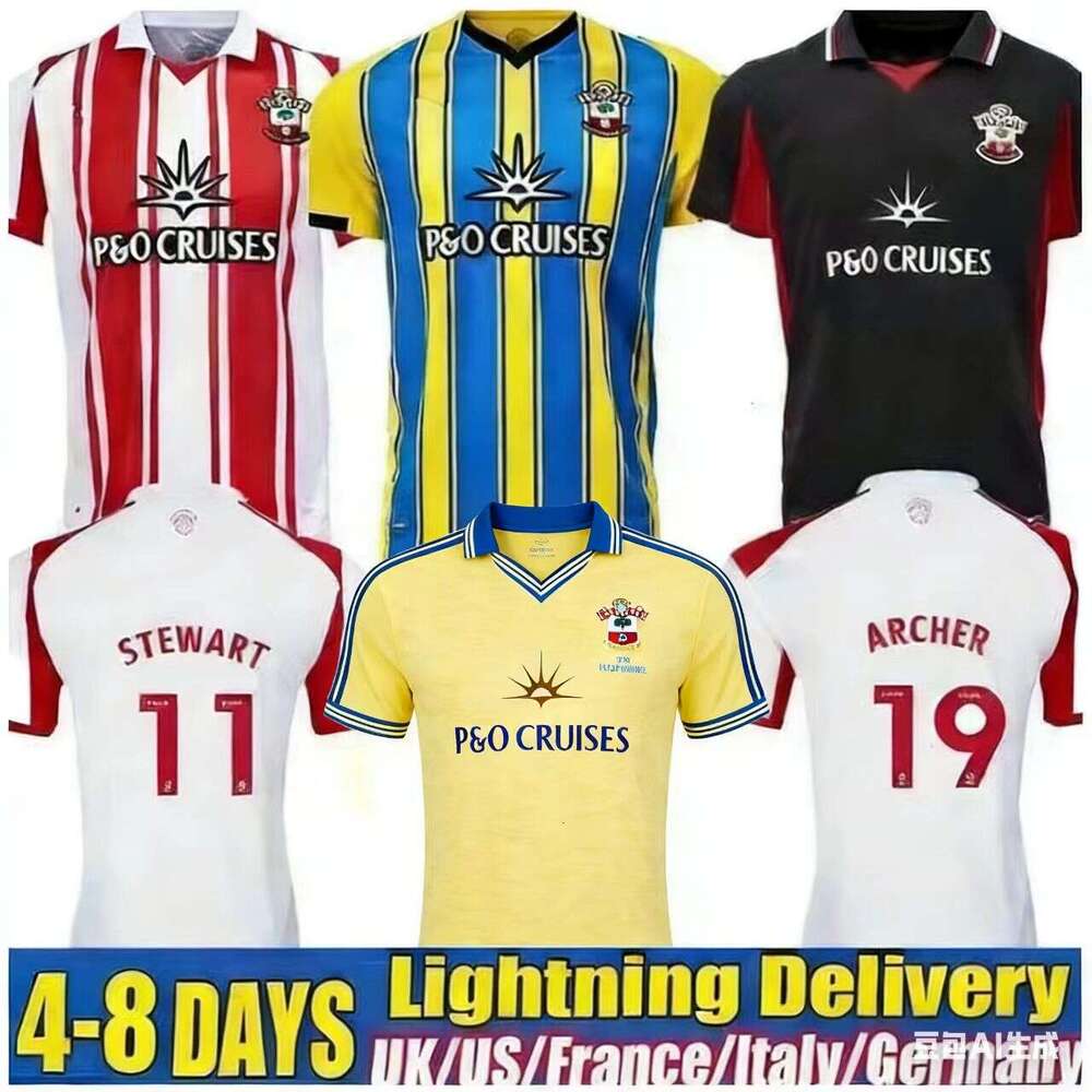 Southampton Football Soccer Jerseys Special southamton fc 50 2026 FA Cup Year Anniversary Shirt 25 26 REDMOND Football shirts adult men kids