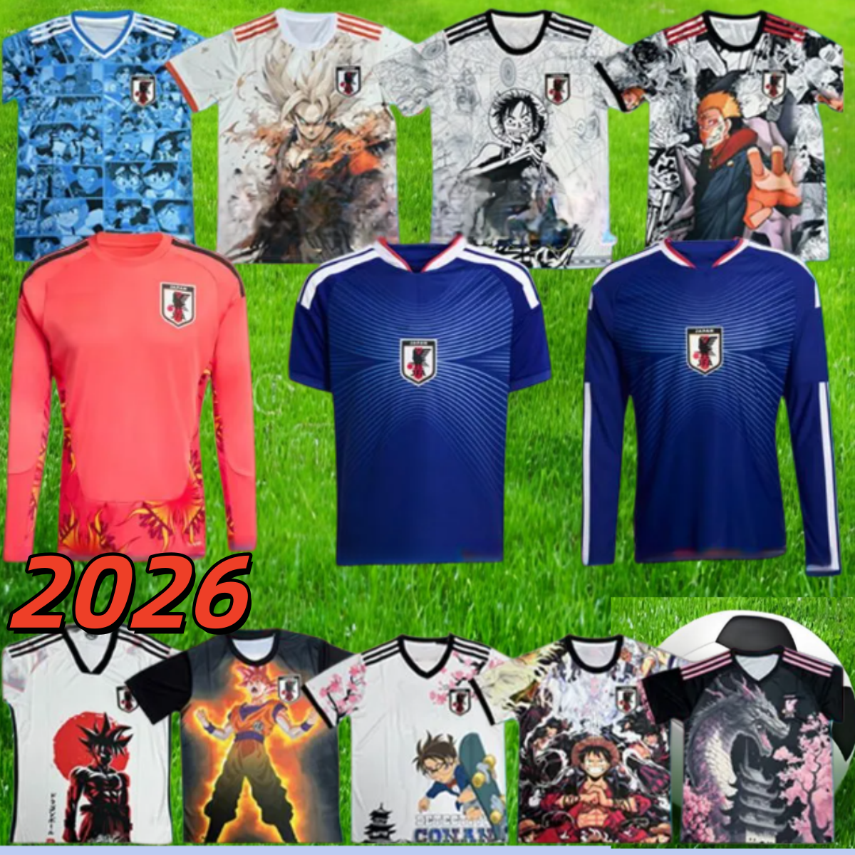 JAPAN World Cup 2026 Jersey TUSBASA UEDA DOAN Soccer Jerseys MINAMINO football shirt MAEDA TANAKA OGAWA MITOMA KUBO JAPON National Home Away Child Men Kids kit 333