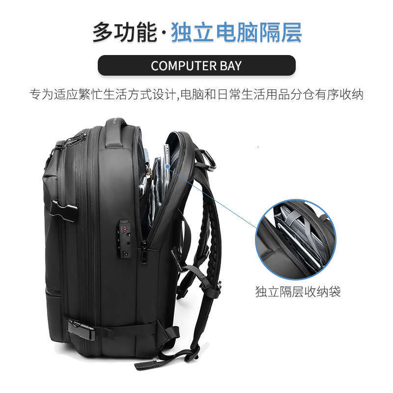 Luxury Shoulder Bags Totes Hobo Fenjie New Vacuum Compression Men S Double Dry Wet Separation Anti Theft Laptop Bag Business Casual Backpack SENYY