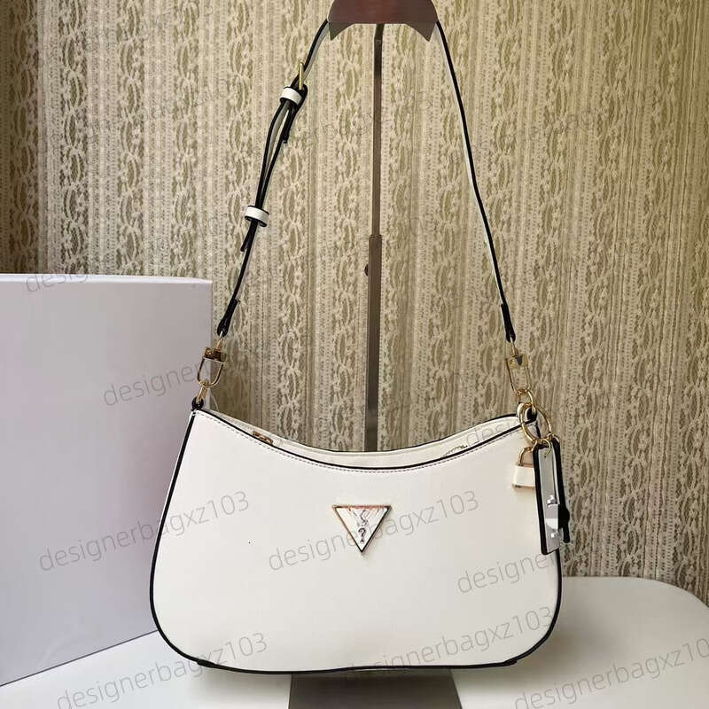 Guesse Bag Designer Bag Guessbag Card Holder Bag Gs European And American Simple Style Underarm Solid Color Dumpling Crescent Flap Single Shoulder Totebag