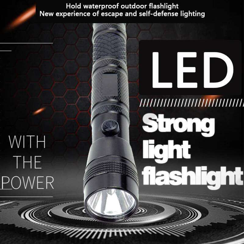 Powerful LED Aluminium Alloy Waterproof Flashlight Camping Torch Pocket Emergency Flash Light Z260121