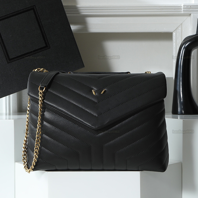 designer bag Women Tote Fashion Designer bag Purses LouLou chain Handbag Brand Classic Flip genuine Leather Shoulder Bags Crossbody Bag