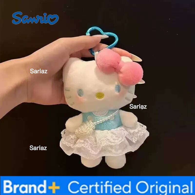 Sanrio Adorable Hello Kitty Plush Doll Bag Accessory Cute Spring Outing Decoration Gift H260121