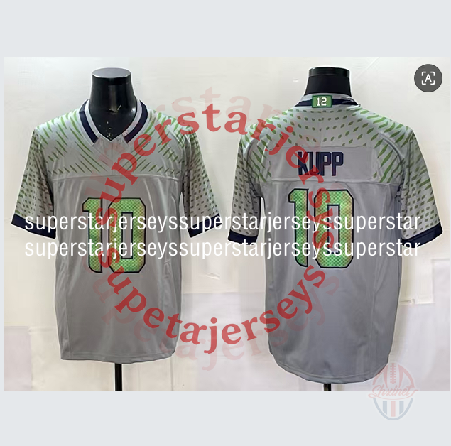 Football Jersey Cooper Kupp Darnold Smith-Njigba Walker III Love Rivalries Embroidered Letter Number Design Polyester shxinet new 2026