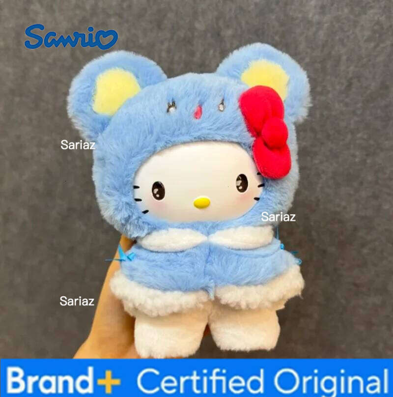 Sanrio New Little Cloak Series Plush Keychain Blind Box Trendy Toy Desktop Decoration Christmas Gift for Girls H2601211