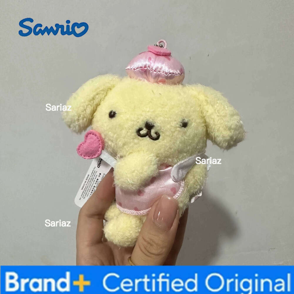 Sanrio Cute Dream Angel Series Toys Cinnamoroll My Melody Kitty Kuromi Plush Pendant Doll Cartoon Keychain Gift H260121