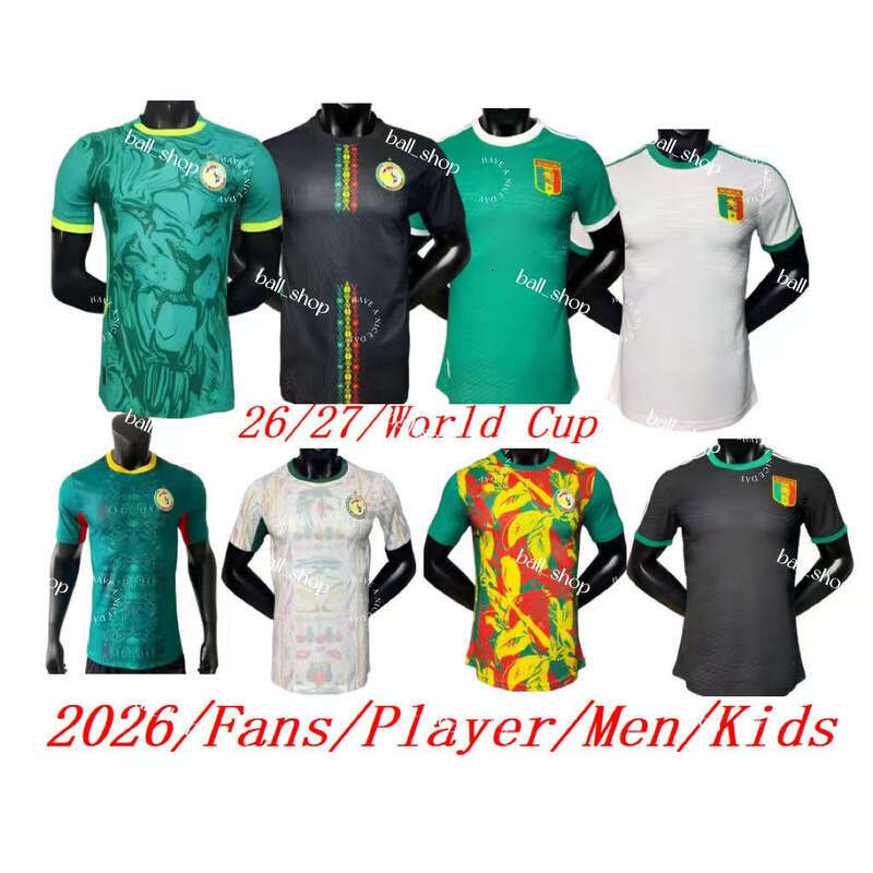 The 2026 Senegal FC Football Jersey, Featuring Coulibaly Ndiaye Niakate PMSARR For The 2026 World Cup, Is Available In Adult And Children's Sizes S-4XL.