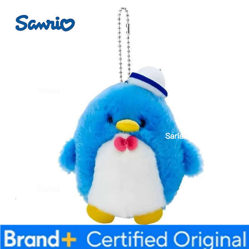 Sanrio Vintage Plush Keychains retro Hangyodon My Melody Keroppi Keyring Anime Cartoon Pochacco Doll Toy Bag Pendant Gift H260121
